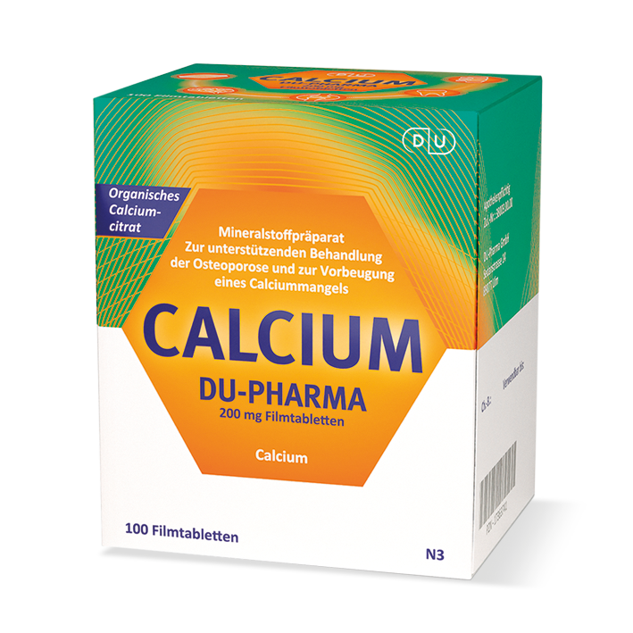 Calcium DU-Pharma 200 mg Filmtabletten Calcium DU-Pharma 200 mg Filmtabletten
